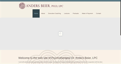 Desktop Screenshot of beiertherapy.com